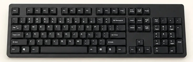 Typical office keyboard
