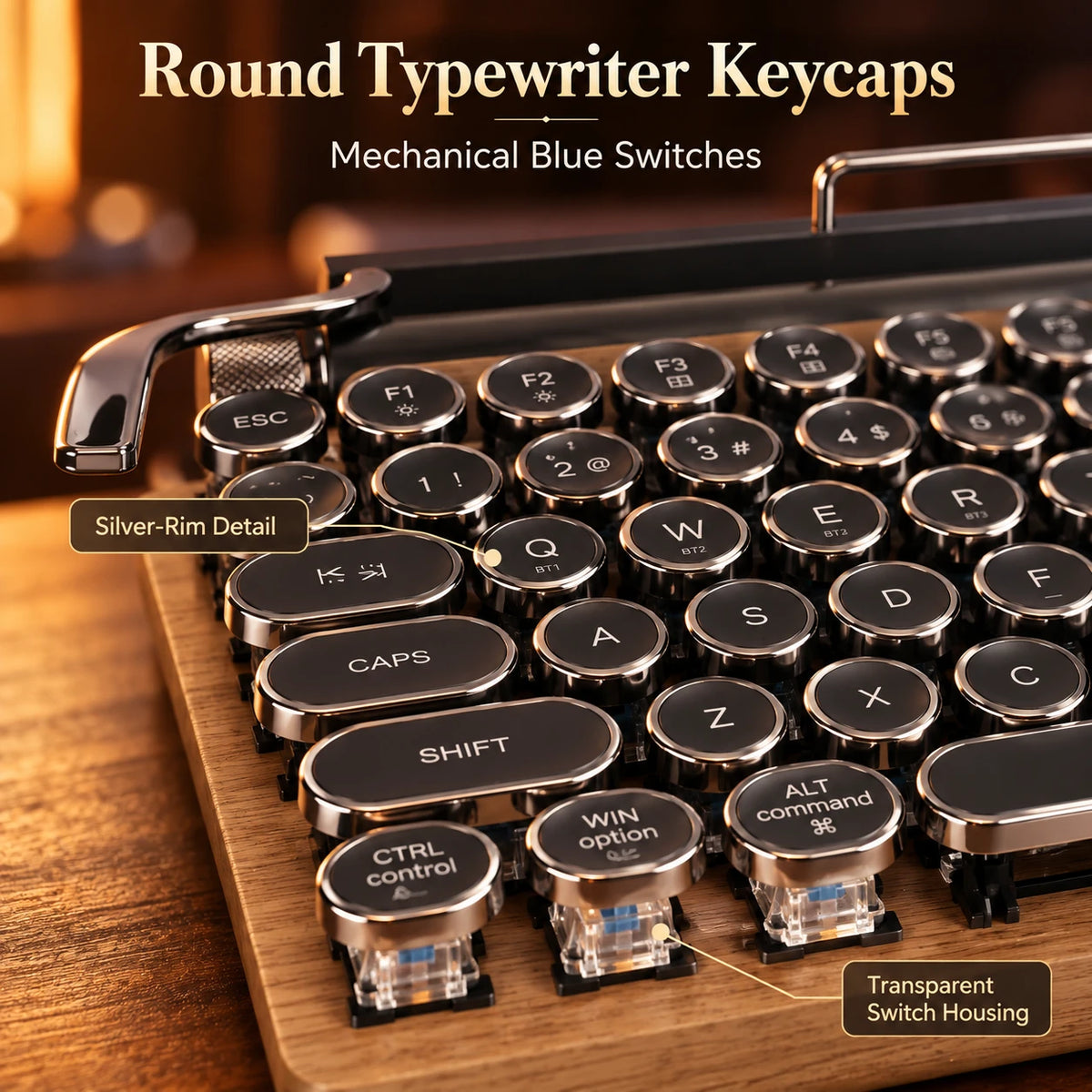 VORIQOK Type 83™ Retro Mechanical Keyboard