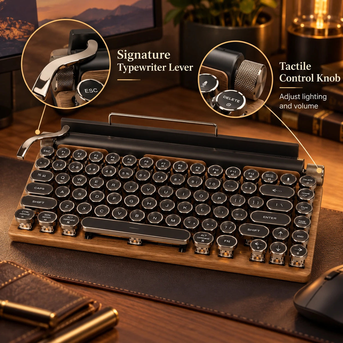 VORIQOK Type 83™ Retro Mechanical Keyboard