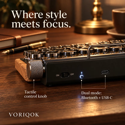 VORIQOK Type 83™ Retro Mechanical Keyboard