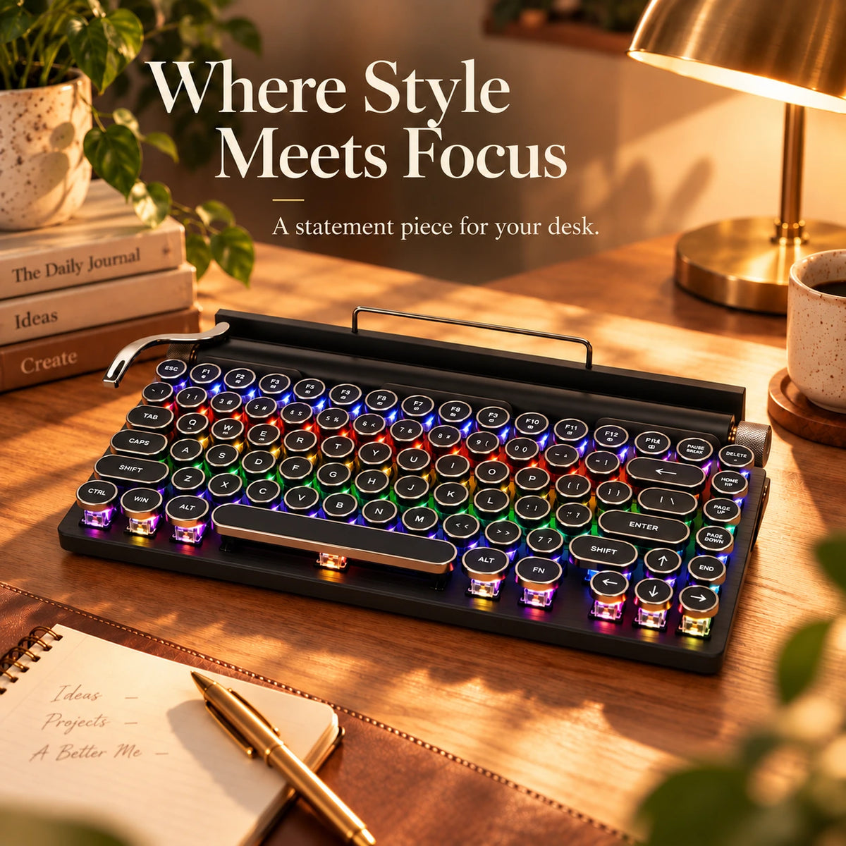 VORIQOK Type 83™ Retro Mechanical Keyboard