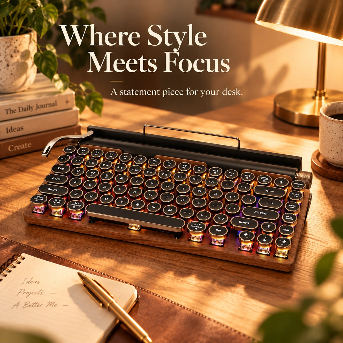 VORIQOK Type 83™ Retro Mechanical Keyboard